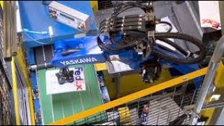 Yaskawa Robot at Pick and Place Application [upl. by Leksehcey]