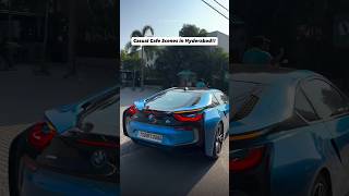 BMW i8 Roadster show hyderabad 😍🔥  bmw bmwi8 roadster hyderabad youtubeshorts [upl. by Savdeep]