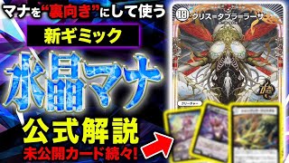 【デュエマ】マナを裏向きに！？新ギミック『水晶マナ』を開発者が徹底解説！【邪神と水晶の華】 [upl. by Courtney]