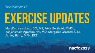 NACFC 2023  W27 Exercise Updates [upl. by Heilner697]