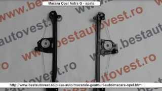 Macara Opel Astra G  spate electrica [upl. by Ailadi372]