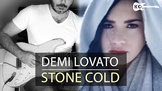 Demi Lovato  Stone Cold  Electric Guitar Cover by Kfir Ochaion [upl. by Aidyn957]