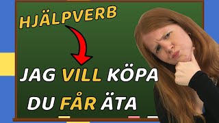 Svenska Hjälpverb  Swedish Auxiliary verbs Swedish grammar [upl. by Tracey]