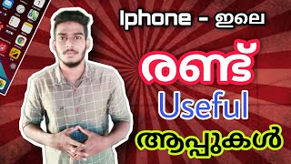 Two Useful Apps in Iphone  Malayalam  Real Tech Malayalam [upl. by Ystap]