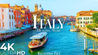 Italy 4K • Scenic Relaxation Film with Peaceful Relaxing Music and Nature Video Ultra HD [upl. by Wes]