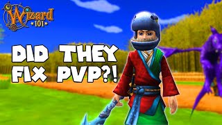 Wizard101 Did They FIX PvP NEW UPDATE [upl. by Winsor]