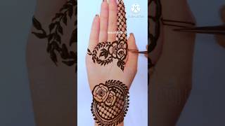 Mehndi Design Easy mehandi ka design henna shorts viral trending shortsfeed मेहंदी mehendi [upl. by Barde]