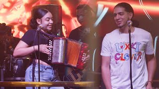 El Rubio Acordeon Ft Rubali Valerio  La Hija De Ramon En Vivo [upl. by Suoirtemed565]