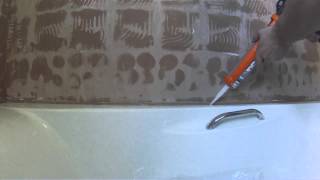 How to Install and Seal a Bath Before Tiling [upl. by Ahsimin]