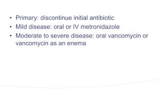 Persistent and Recurrent Clostridium difficle [upl. by Kulseth]