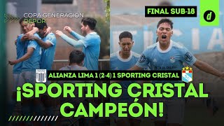 SPORTING CRISTAL CAMPEÓN de la COPA GENERACIÓN  shorts  Penales Alianza Lima 24 Sporting Cristal [upl. by Gardol]