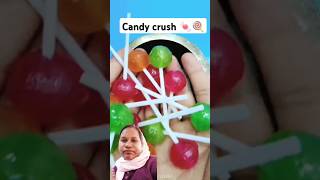 Yummy candy crush 🍭🍬candy satisfying food mukbang sweet funny [upl. by Azarria102]