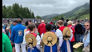 Schwarzsee Schwinget 2024 Ein Bergkranzfest mit Tradition [upl. by Gusta]