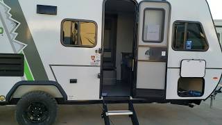 No Boundaries 198 Travel Trailer by Forestriver at Couchs RV Nation a RV Wholesaler  NOBO 198 [upl. by Anaitat]