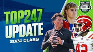 The College Football Recruiting Show 2024 Player Rankings Update  Who Takes No 1 Spot 🚨 [upl. by Airamzul300]