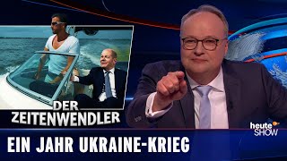 Ein Jahr „Zeitenwende“ Was sich bisher getan hat  heuteshow vom 03032023 [upl. by Stormy758]