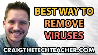 Best Way To Remove PC Viruses Malware and Spyware Free [upl. by Hoi850]