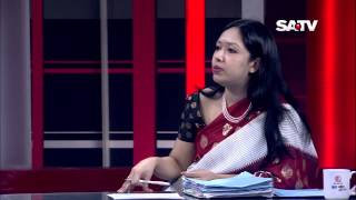 Talk Show with Barrister Rumeen Farhana amp Nazma Akter  EP 346 24 MARCH 2015 [upl. by Tilly]