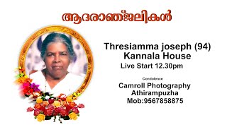 Thresiamma joseph 94 Kannala House [upl. by Adnim]