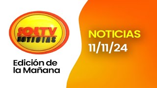 SOL TV TÚ TIENES LA PALABRA  Hoy LUNES 11 DE NOVIEMBRE del 2024 [upl. by Occor]