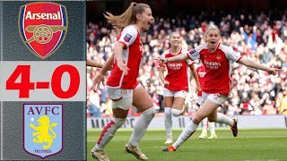 Arsenal vs Aston Villa Highlights  Womens League Cup 2324  362023 [upl. by Enidan492]