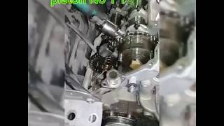 Maserati granturismo timing position and remove chain cover [upl. by Cecilius]