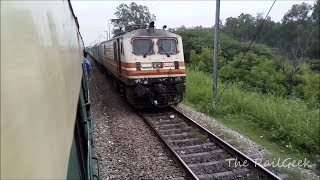 JOURNEY COMPILATION NEW DELHIGHAZIABAD Spotting RAJDHANI  DURANTO  EXPRESS trains of IR [upl. by Huntlee]