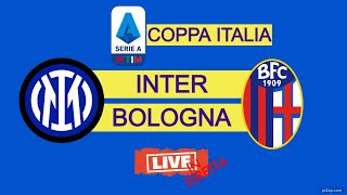 INTERBOLOGNA  🔴 DIRETTA LIVE  OTTAVI DI COPPA ITALIA in Cronaca live reaction streaming [upl. by Riba]