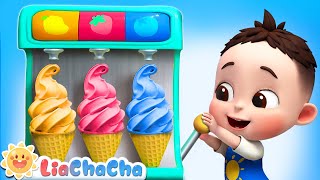 Ice Cream Song  EP51  LiaChaCha Nursery Rhymes amp Baby Songs [upl. by Kafka]