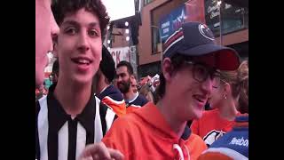 Game 5 Oilers vs Flames Second Round NHL Playoffs Vlog [upl. by Annaehs]