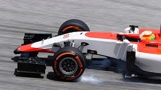 F1C ManorMarussia F1 TeamFerrari  Sepang with Roberto Merhi  Mod SL 2015 HD [upl. by Nylecsoj]