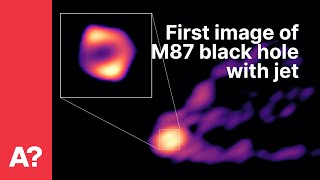 How the Messier 87 black hole and jet image was captured [upl. by Aanas362]