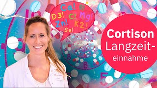 Cortison Langzeit Einnahme  Nebenwirkungen reduzieren [upl. by Cherice]