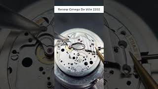 Renew Omega DeVille 2202 watch luxurywatch trending shortvideo shorts omega [upl. by Utham]