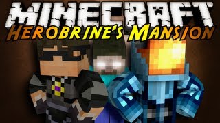 Minecraft Herobrines Mansion Part 1 [upl. by Hadwyn884]