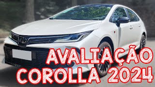 Avaliação Novo Toyota Corolla 2024  MAIS RÁPIDO QUE CIVIC E SENTRA [upl. by Albur673]