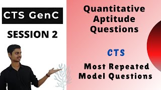 Cognizant aptitude questions Cognizant GenC Numerical Ability QuestionsSesssion 2 [upl. by Bidget71]