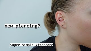 Super Simple Piercing Aftercare [upl. by Ramonda]