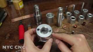 Making Copper Bullet Jackets Machining Punching amp Drawing Dies Part 2 [upl. by Warenne937]