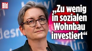 „Müssen wir uns zukünftig verkleinern“  Bauministerin Geywitz stellt sich allen Leserfragen [upl. by Wat]