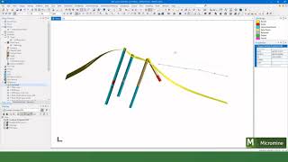 Micromine 2020 New Features  Refining Contact Lithology Modelling [upl. by Gothar]