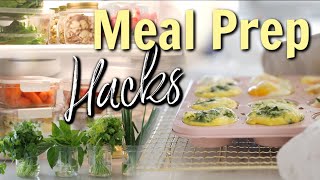 Meal Prep HACKS For Quick amp Healthy Meals MissLizHeart [upl. by Clarke]