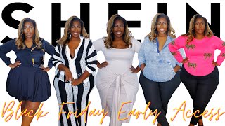 SHEIN CURVE BLACK FRIDAY EARLY ACCESS SALE HAUL 1X3X PRETTYNICI [upl. by Dorothi126]