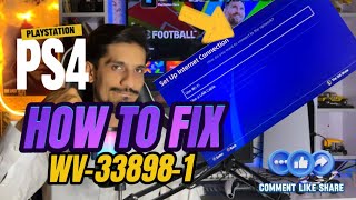 How To Fix PS4 WV338981 PSN Network Not Working PlayStation 4 [upl. by Ahsratan625]