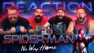 SPIDERMAN NO WAY HOME  Official Teaser Trailer REACTION [upl. by Nicoline142]