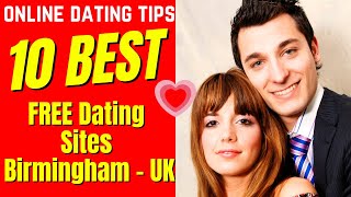 ❤️10 BEST ►FREE◄ Dating Sites Birmingham UK 2024 [upl. by Ahsinhoj]