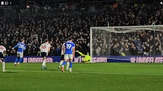 Jay Stansfield Penalty vs Bolton Wanderers BCFC EFL [upl. by Seline328]