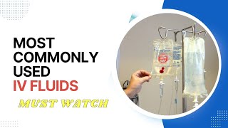 Types of IV fluids UrduHindiUsesMade easy [upl. by Zsuedat432]