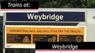 Trains at Weybridge 27072024 [upl. by Kaye]