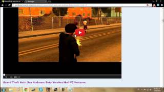 Como descargar GTA San Andreas BETA Mod [upl. by Salsbury]